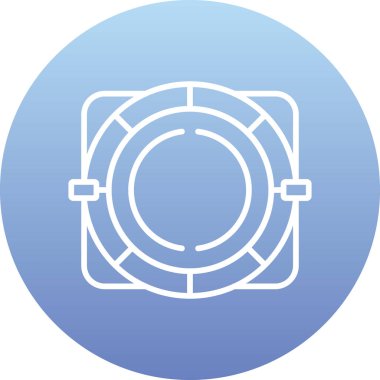 Modern simgenin vektör illüstrasyonu