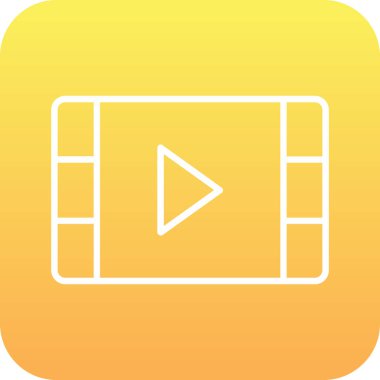 Beyaz arkaplanda izole edilmiş modayı oynat düğmesi simgesi, web sitesi tasarımınız için vektör simgesi, logo, uygulama, ui, vektör.