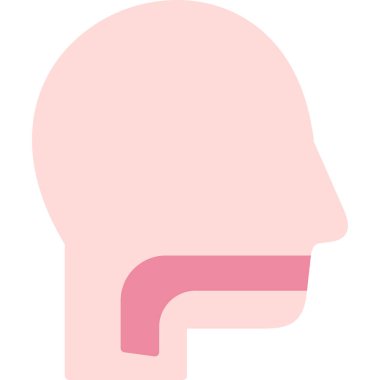 Konuşma balonu vektör illüstrasyonlu insan yüzü