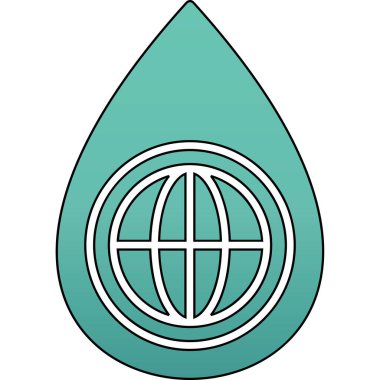 ikon vektör illüstrasyonunu bırak