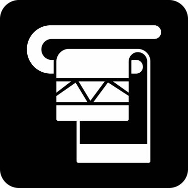 Modern bir simgenin vektör illüstrasyonu