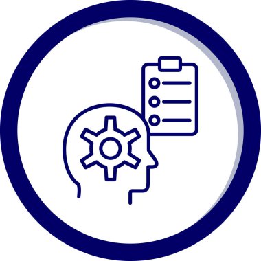 Ağ simgesi. Dişlilerin vektör çizimi