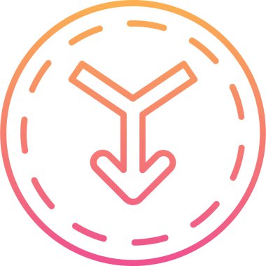 ok ok simgesi ana hat biçiminde