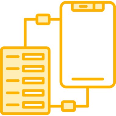 Pil. Web simgesi basit illüstrasyon