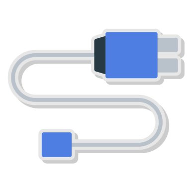 kablo simgesi, izometrik 3d biçimi