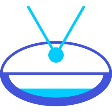 TV vektör simgesi sembol tasarımı