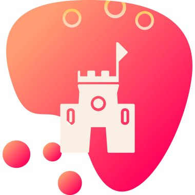 Kırmızı kalbin vektör çizimi