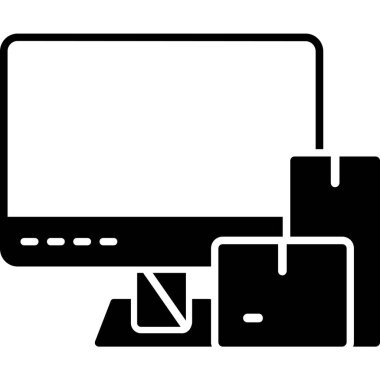Yazıcı ve dizüstü bilgisayarlı monitör
