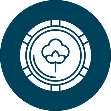 Ağaç simgesinin vektör illüstrasyonu