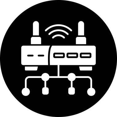 wifi simgesi vektör illüstrasyonu