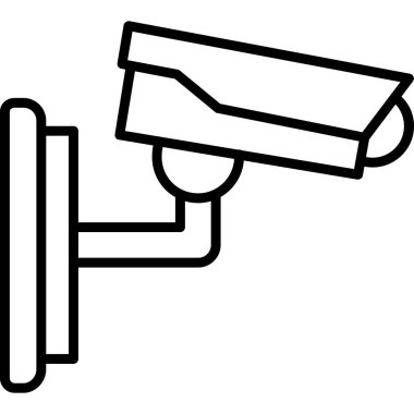 CCTV kamera vektör çizim
