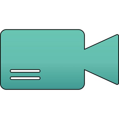hoparlör sesi simgesi izole edildi