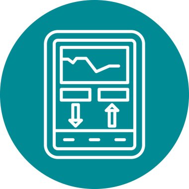 Modern b 'nin vektör illüstrasyonu simge unsurundan yoksun