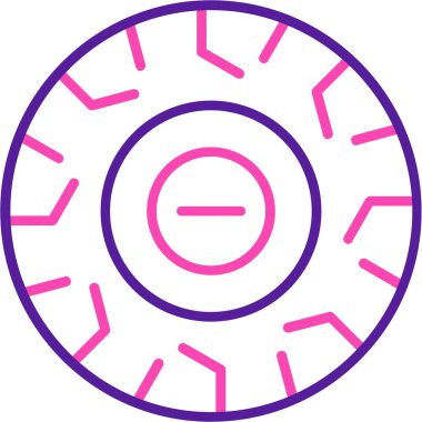 cd disk simgesi ile doldurulmuş - ana hatlar biçimi