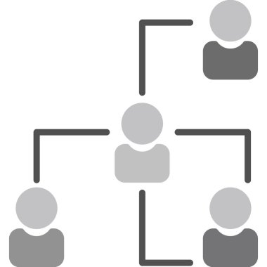 grup insan vektör simgesi