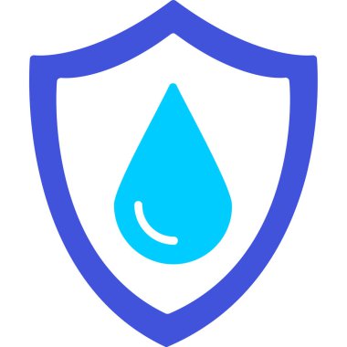 Koruma kalkanı vektör illüstrasyonu