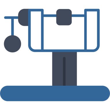 Ağırlık makinesinin vektör illüstrasyonu, modern vektör illüstrasyonu