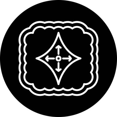 Bir b eksikliği simgesinin vektör çizimi