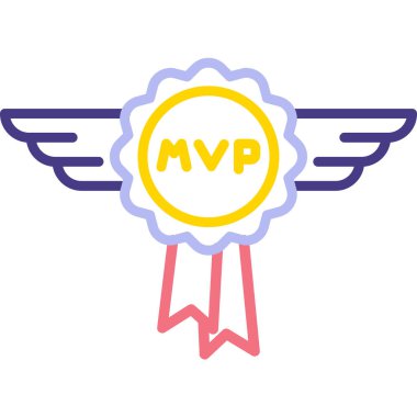 Kaliteli sertifikalı ikon. özet kalite ürün vektör rengi düz izole