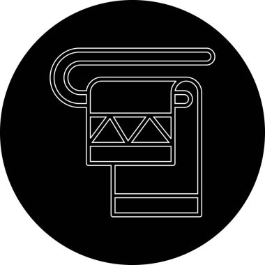 Modern b 'nin vektör illüstrasyonu eksik simgesi