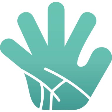 el simgesi, düz dizayn