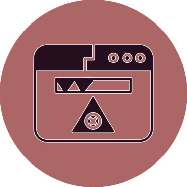 Vektör illüstrasyonu, modern simge