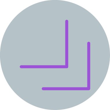 Ok. Web simgesi basit illüstrasyon