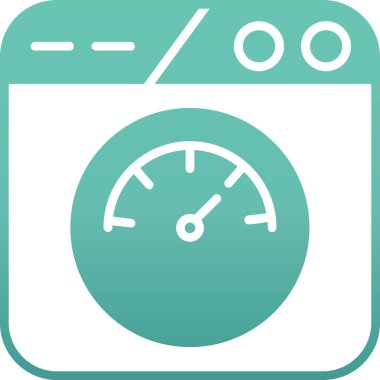 hız dometresi vektör illüstrasyonuName