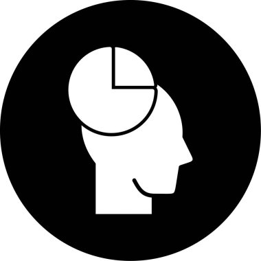 İnsan beyninin vektör çizimi