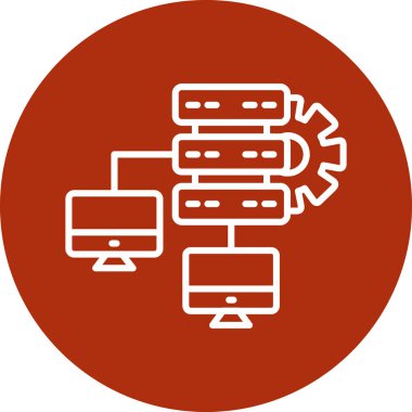 seo modern simgesinin vektör illüstrasyonu