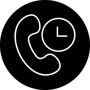 vektör merkezi simge illüstrasyonu