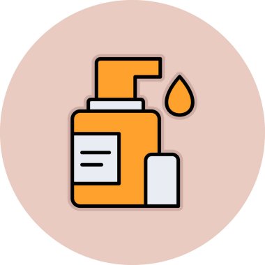 şişe simgesi, vektör illüstrasyonu