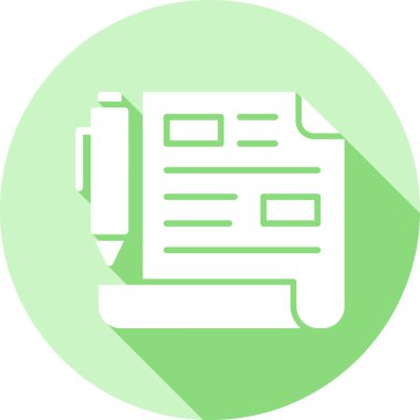 Belgenin vektör illüstrasyonu