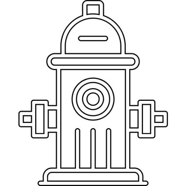 Gaz sobası ikonu. Beyaz arkaplanda izole edilmiş web tasarımı için gaz sobası vektör simgesinin basit çizimi