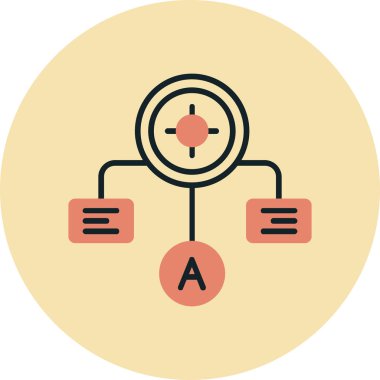 seo modern simgesinin vektör illüstrasyonu