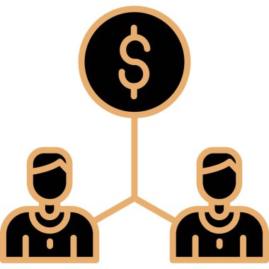 iş simgesi vektör illüstrasyonu