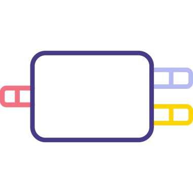 - Evet. Web simgesi basit illüstrasyon