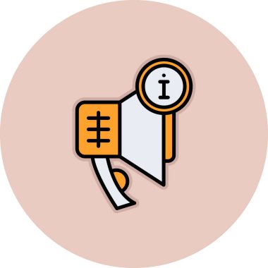 Bir bayrak simgesinin vektör illüstrasyonu