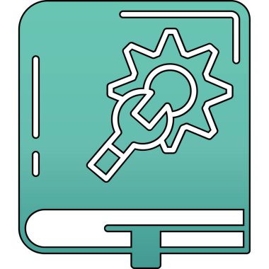 Modern tarzda bir hayranın vektör simgesi