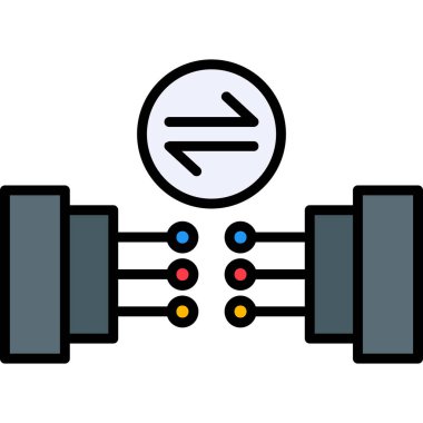 seo modern simgesinin vektör illüstrasyonu