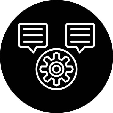 seo modern simgesinin vektör illüstrasyonu