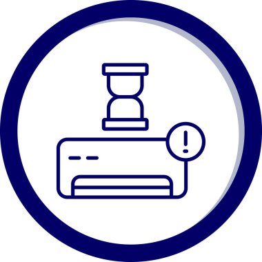 Modern b 'nin vektör illüstrasyonu eksik simgesi