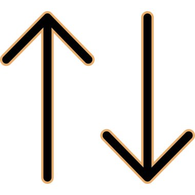 Doğru anahat vektör simge açmak