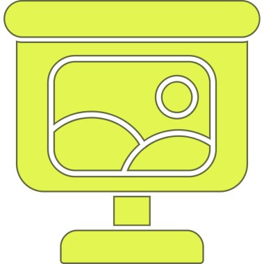 Seo simgesinin vektör illüstrasyonu