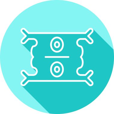 Modern bir simgenin vektör illüstrasyonu