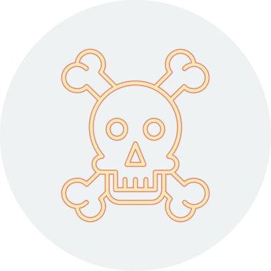 Cadılar Bayramı simgesinin vektör illüstrasyonu