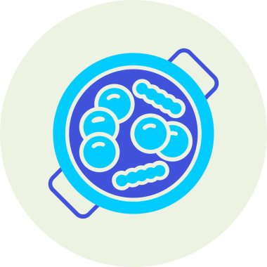 Virüs. Web simgesi basit tasarım