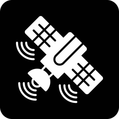 Uydu çanağı simgesi, basit tarzı