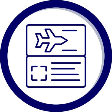 Uçak. Web simgesi basit illüstrasyon