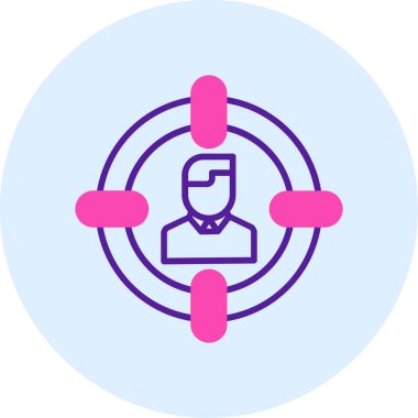 İş simgesinin vektör illüstrasyonu